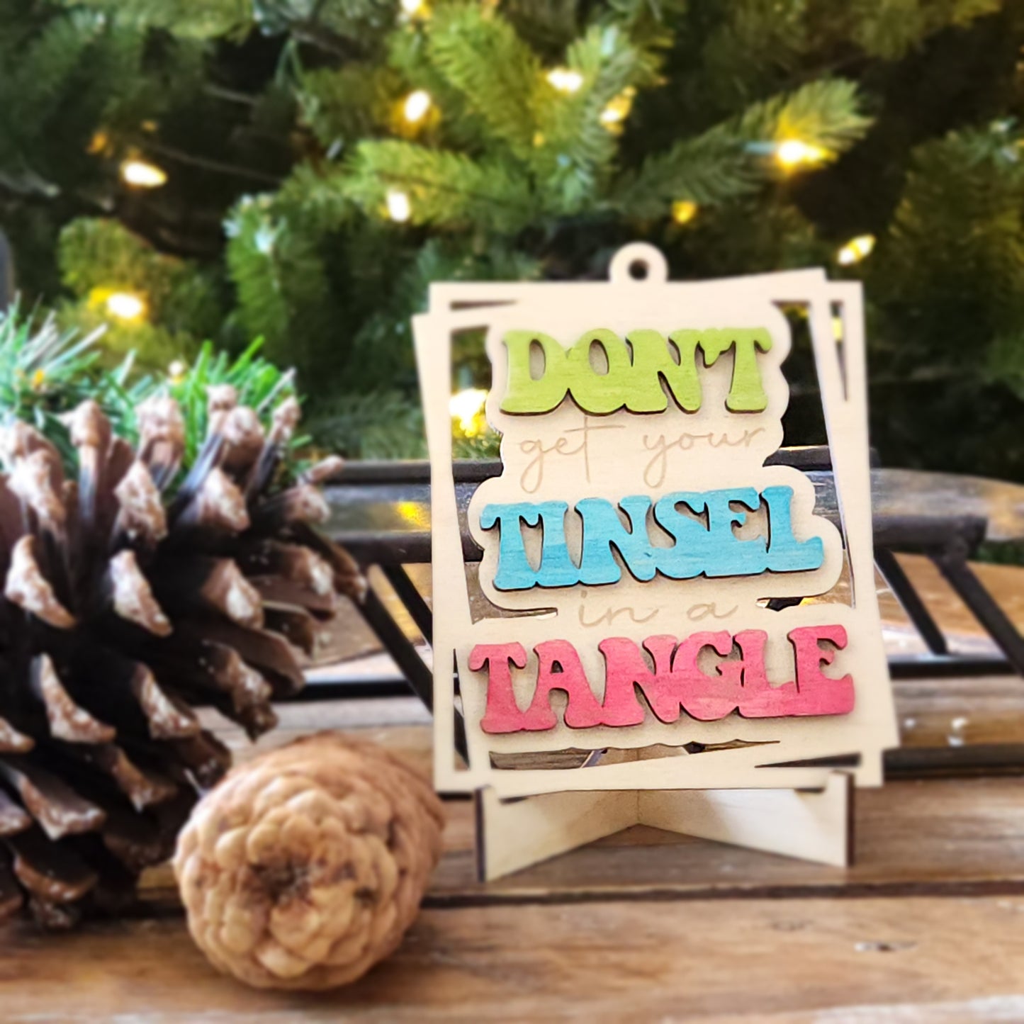 Don't get your tinsel in a tangle